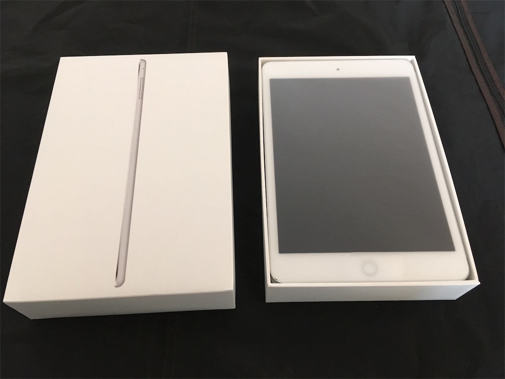 iPad mini4 開封の儀