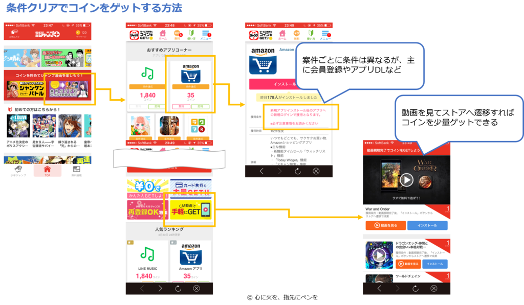 少年ジャンプ の使い方は 読むべきおすすめ漫画やコインの貯め方を徹底解説 心に火を 指先にペンを