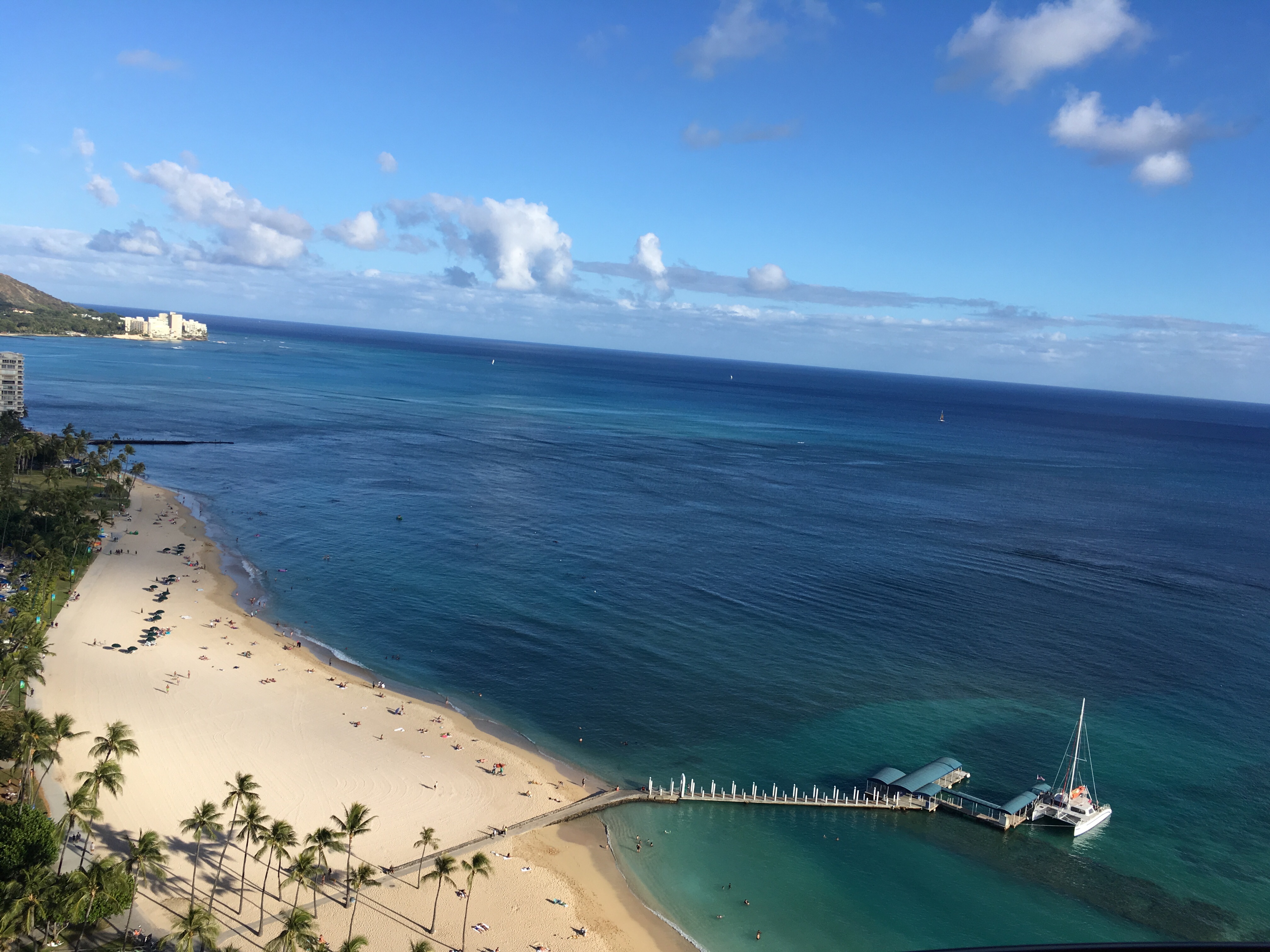 子連れハワイ旅行 ：ハワイの風景